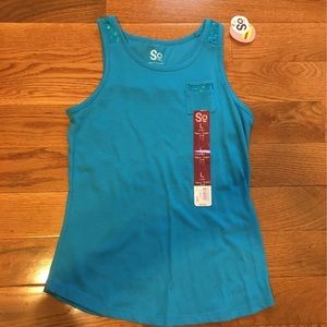 NWT Sequined Tank Top
